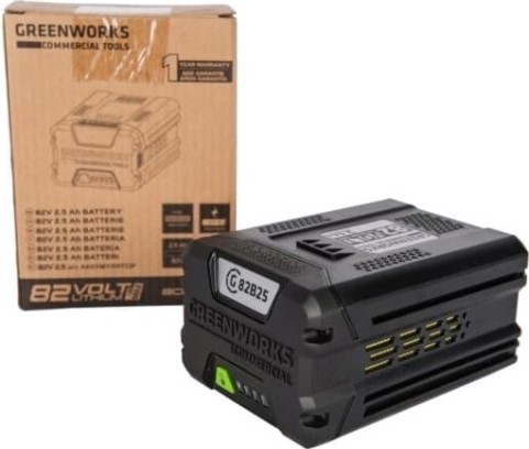 Аккумулятор GREENWORKS 80.0V 2,5 Ач Li-ion G80B2,5 Аккумулятор GREENWORKS 80.0V 2,5 Ач Li-ion G80B2,5