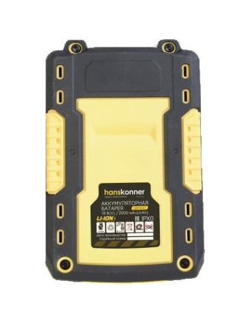 Аккумулятор HANSKONNER HBP2002 18В, 2.0 Ач Аккумулятор HANSKONNER HBP2002 18В, 2.0 Ач