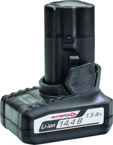 Аккумулятор ИНТЕРСКОЛ 14.4V 1,5 Ач Li-ion АПИ-1,5/14,4 (2400.015) [2400.015]