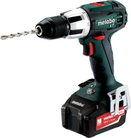 Аккумуляторная дрель-шуруповерт METABO SB 18 LT 2x4.0 Ач, ударная [602103500]
