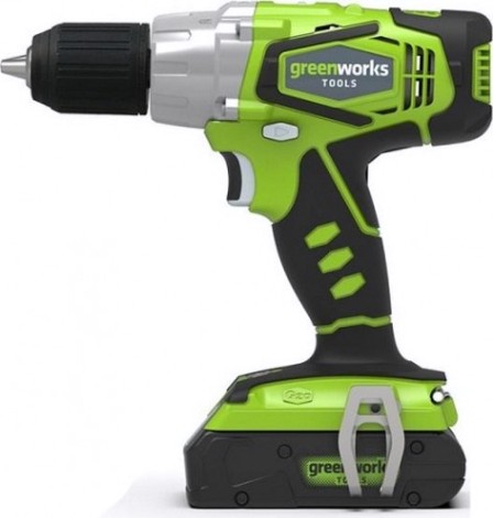 Аккумуляторный шуруповерт GREENWORKS G24DDK2X (3701507UC) [3701507UC]