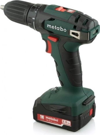 Аккумуляторный шуруповерт METABO BS 14.4 2х2,0 Ач, патрон 13 мм [602206540]