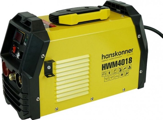 Аппарат аргонно-дуговой сварки HANSKONNER HWM4018 Аппарат аргонно-дуговой сварки HANSKONNER HWM4018