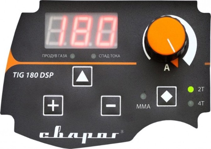Аппарат аргонно-дуговой сварки СВАРОГ PRO TIG 180 DSP (W206) [00000091580]