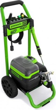 Автомойка GREENWORKS GDP60DP 60V 5106207, с портом на 2 акб [5106207]
