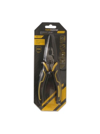 Длинногубцы HANSKONNER HK1020-02-3-160 160мм. Длинногубцы HANSKONNER HK1020-02-3-160 160мм.