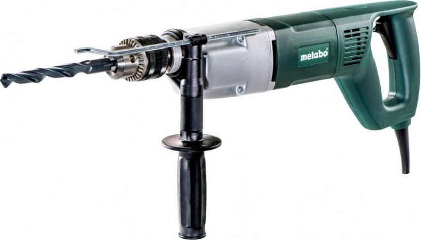 Дрель безударная сетевая METABO BDE 1100 двухскоростная [600806000]