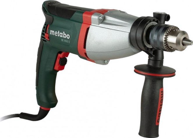 Дрель безударная сетевая METABO BE 850 - 2 (ЗВП) двухскоростная [600573000]