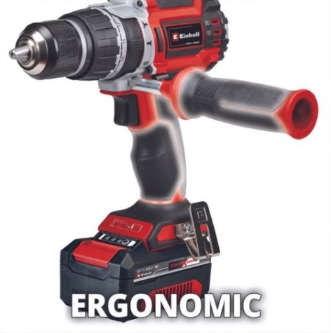 Дрель-шуруповерт аккумуляторная EINHELL 4514208 pxc tp-cd ударная Дрель-шуруповерт аккумуляторная EINHELL 4514208 pxc tp-cd ударная