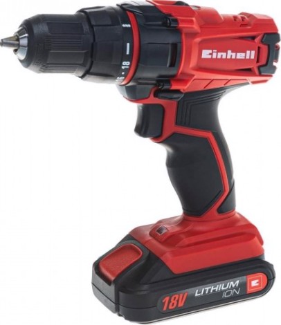 Дрель-шуруповерт аккумуляторная EINHELL TC-CD 18-2 Li (1x1,5Ah) [4513846]