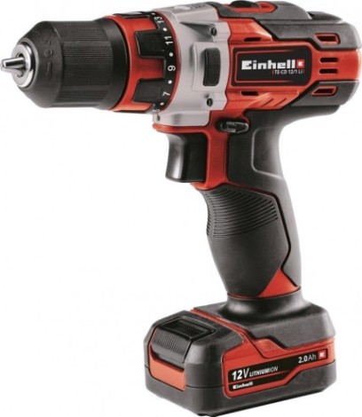 Дрель-шуруповерт аккумуляторная EINHELL TE-CD 12/1 Li (1x2.0Ah) [4513590]