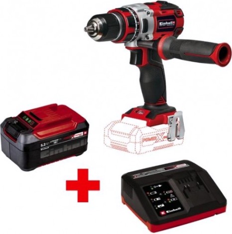 Дрель-шуруповерт аккумуляторная EINHELL TE-CD 18 Li Brushless [4513850SET]