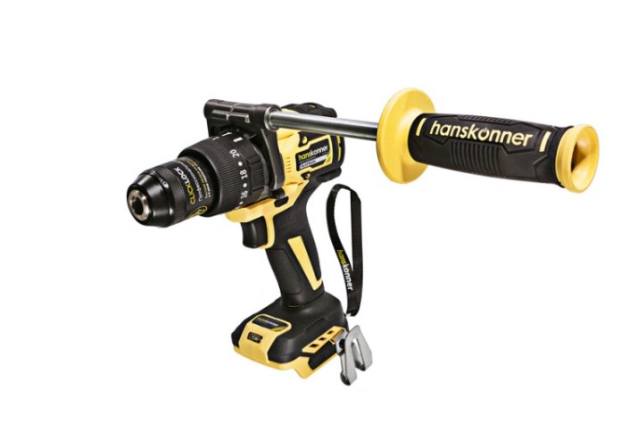 Дрель-шуруповерт аккумуляторная HANSKONNER HCD18165BL б/щ удар PLATINUM, 18B, 1BatterySystem, 165Hм,13мм Дрель-шуруповерт аккумуляторная HANSKONNER HCD18165BL б/щ удар PLATINUM, 18B, 1BatterySystem, 165Hм,13мм