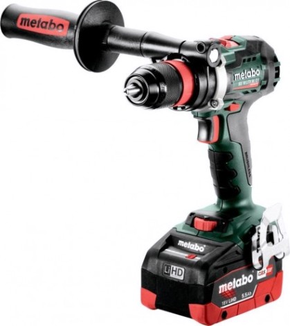 Дрель-шуруповерт аккумуляторная METABO BS 18 LTХ BL Quick i 2x5,5 Ач, бесщеточная [602359660]