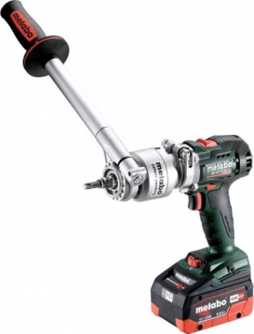 Дрель-шуруповерт аккумуляторная METABO BS 18 LTХ BL Quick i 2x5,5 Ач,X3 бесщеточная [602359770] metaBox
