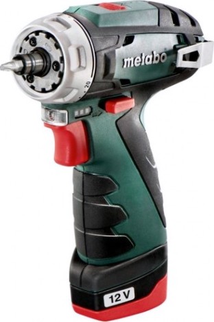 Дрель-шуруповерт аккумуляторная METABO PowerMaxx BS Quick Basic 2x2.0 Ач [600156950]