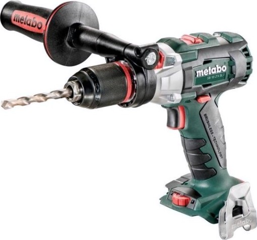 Дрель-шуруповерт аккумуляторная METABO SB 18 LTX BL i ударная, бесщеточная, без АКБ и ЗУ, Metabox [602352840] кейс "Metalock"