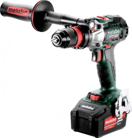 Дрель-шуруповерт аккумуляторная METABO SB 18 LTX BL Quick i 2x5,2 Ач, ударная, бесщеточная [602361650]