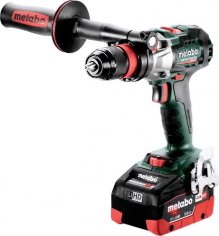 Дрель-шуруповерт аккумуляторная METABO SB 18 LTX BL Quick i 2x5,5 Ач, ударная, бесщеточная [602361660] Metabox