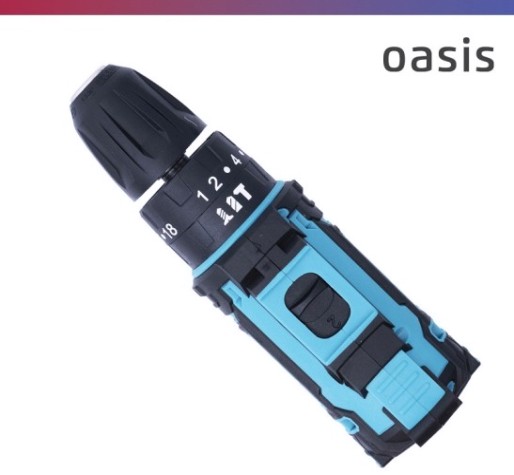 Дрель-шуруповерт аккумуляторная OASIS ASU-12S [4640039483243]