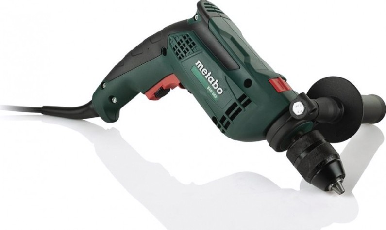 Дрель ударная сетевая METABO SBE 650 (БЗП) односкоростная [600671850]
