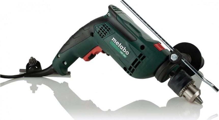 Дрель ударная сетевая METABO SBE 650 (ЗВП) односкоростая [600671000]