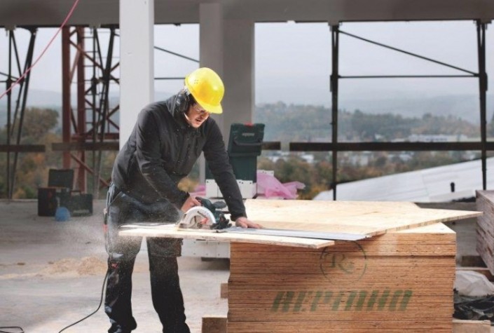 Электрическая дисковая пила METABO KS 55 FS [600955000] картонная упаковка