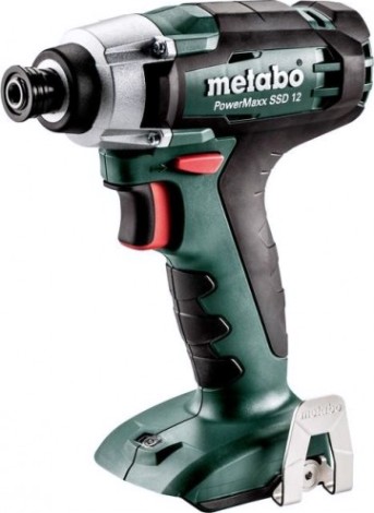Гайковерт аккумуляторный METABO PowerMaxx SSD 12 ударный, без АКб и ЗУ, Metaloc [601114840]