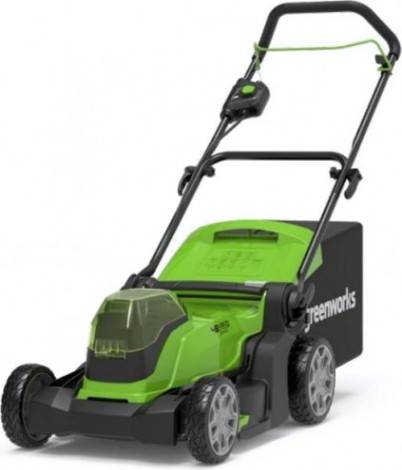 Газонокосилка аккумуляторная GREENWORKS G24X2LM41K2x 41 см [2512607UD]