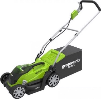 Газонокосилка аккумуляторная GREENWORKS G40LM35K3 (2501907UE) [2501907UE]