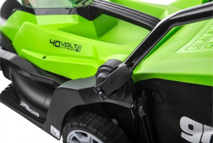 Газонокосилка аккумуляторная GREENWORKS G40LM35K4 (2501907UB) [2501907UB]