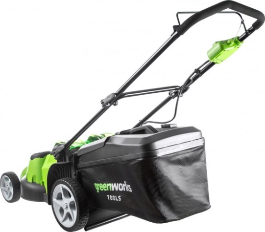 Газонокосилка аккумуляторная GREENWORKS G40LM49DBK4 (2500207VB) [2500207VB]