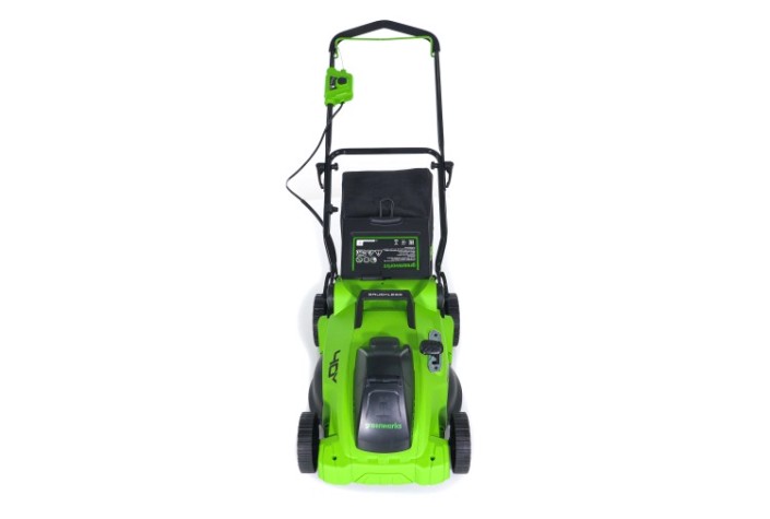 Газонокосилка аккумуляторная GREENWORKS GD40LM16X, 40V 41 см бесщеточная, без АКБ и ЗУ [2517907]