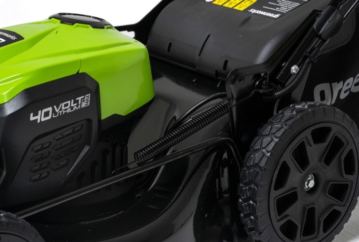 Газонокосилка аккумуляторная GREENWORKS GD40LM46SP бесщеточная, самоходная, без АКБ и ЗУ (2506807) [2506807]