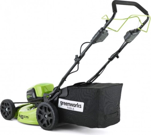 Газонокосилка аккумуляторная GREENWORKS GD60LM46SP бесщеточная, самоходная, без АКБ и ЗУ (2502907) [2502907]