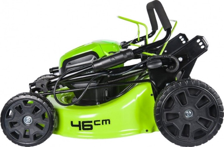 Газонокосилка аккумуляторная GREENWORKS GD60LM46SP бесщеточная, самоходная, без АКБ и ЗУ (2502907) [2502907]