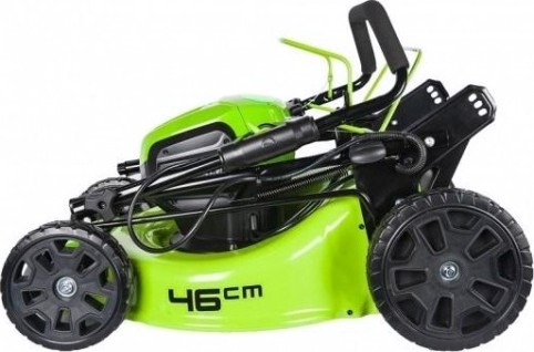 Газонокосилка аккумуляторная GREENWORKS GD60LM46SPK4 бесщеточная, самоходная (2502907UB) [2502907UB]