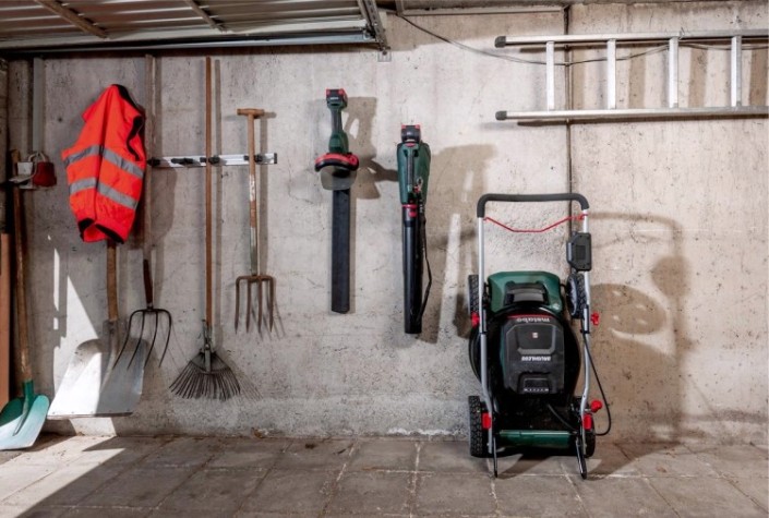 Газонокосилка аккумуляторная METABO RM 36-18 LTX BL 46 [601606650]