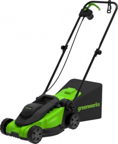 Газонокосилка электрическая GREENWORKS GD1200LM32 1200Вт, 32 см [2517807]