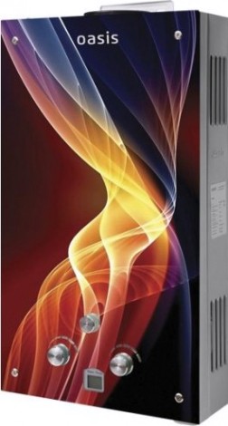 Газовая колонка OASIS Glass 20 RG [4670004230244]