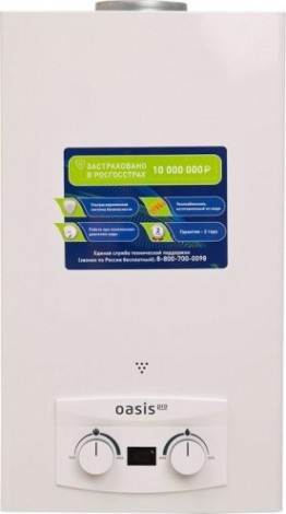 Газовая колонка OASIS WM 10 pro [4640015383307]