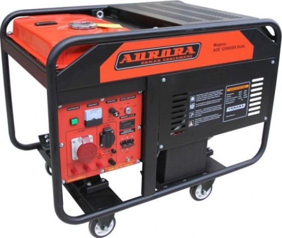 Генератор бензиновый AURORA AGE 12500 DSX DUAL [14686]