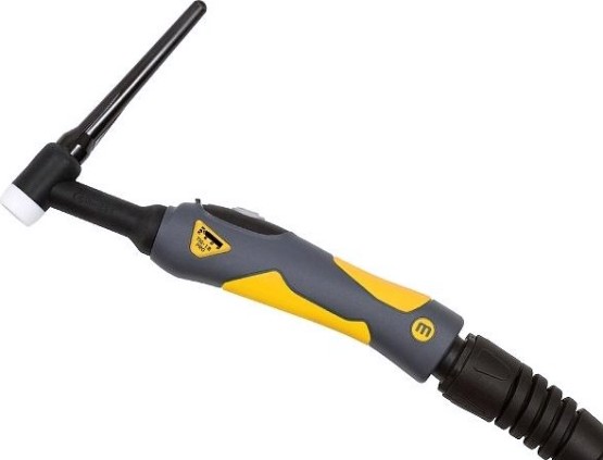 Горелка Кедр TIG-18 PRO MultiTIG, 12 pin, вст.35-50, 1 кн., газ б/с, жидк. б/с, го. гибк., 4 м [8011494-006]