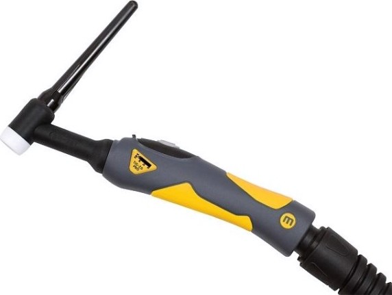 Горелка Кедр TIG-26 PRO 2 pin влк. 500p, 1 кн., газ g3/8", гол. стд., 8м [8011358-022]
