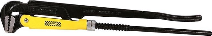 Ключ трубный рычажный HANSKONNER HK1045-03-P2 2", №3, 500мм, закаленные губки