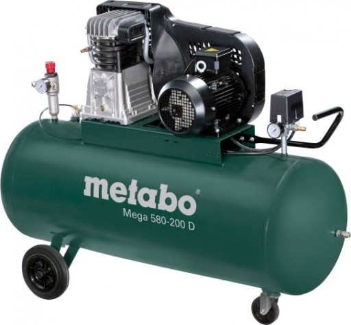 Компрессор поршневой METABO Mega 580-200 D [601588000]