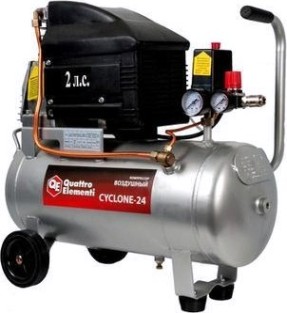 Компрессор поршневой QUATTRO ELEMENTI CYCLONE-24 [770-230]