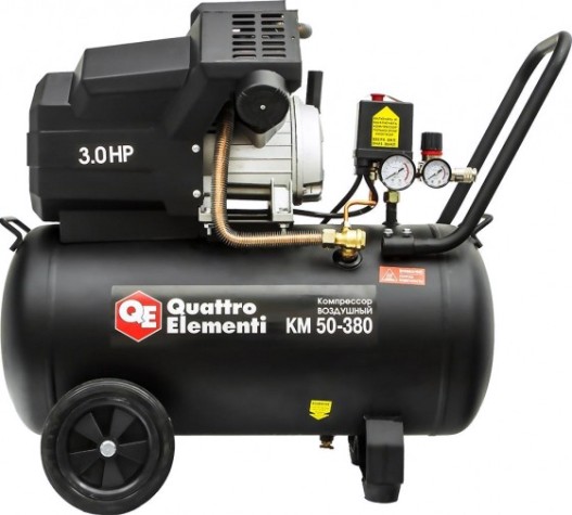 Компрессор поршневой QUATTRO ELEMENTI KM 50-380 [248-504]