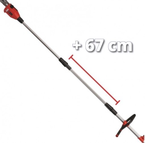 Кусторез EINHELL GE-LM 36/4in1 Li-Solo акк. с доп. насадками [3410901]