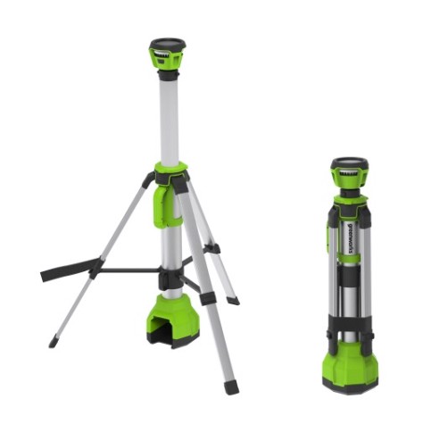 Мачта GREENWORKS G120WDV светодиодная осветительная 2-в-1, без АКБ и ЗУ [3401107]